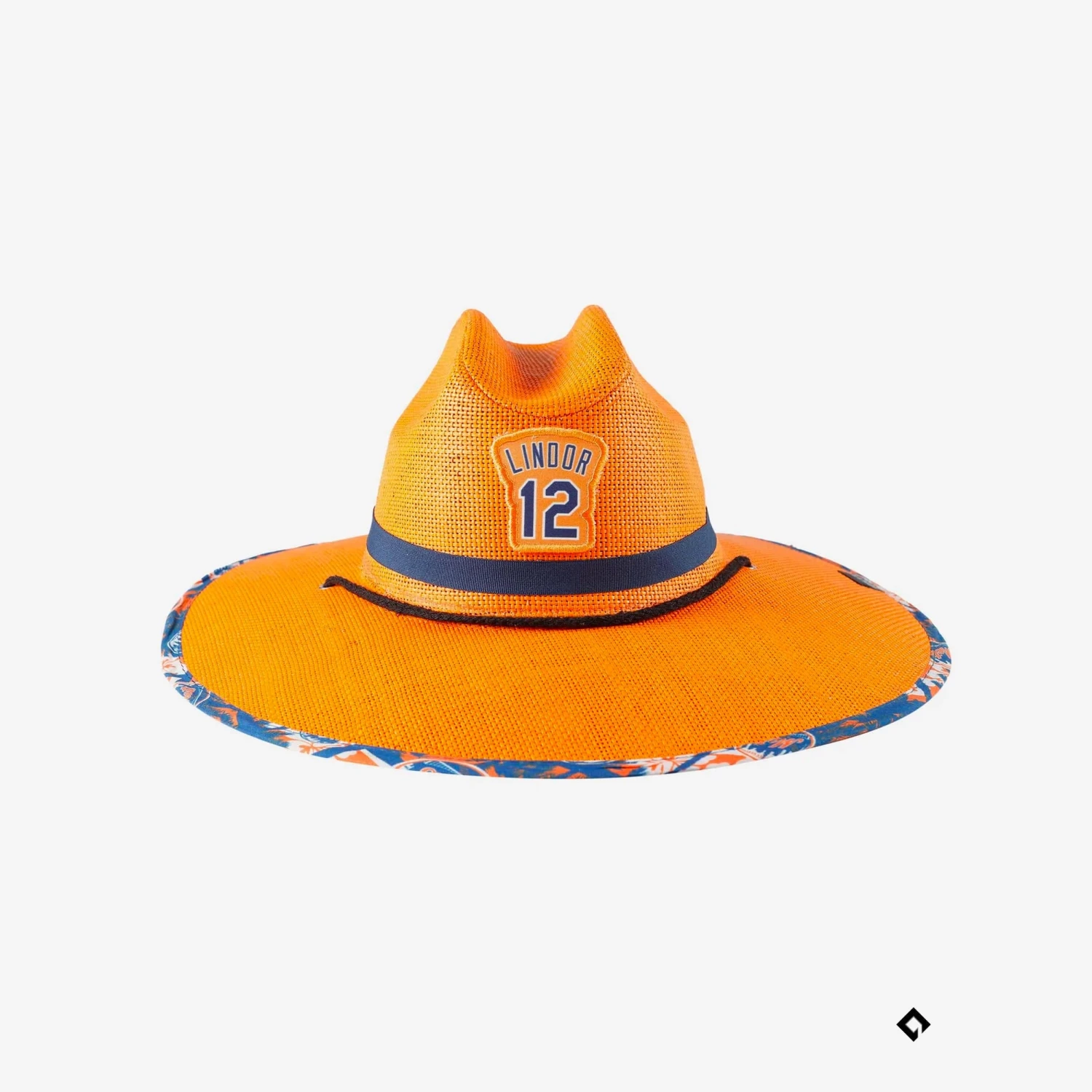 FOCO Francisco Lindor New York Mets Straw Hat 1 FOCO Francisco Lindor New York Mets Straw Hat