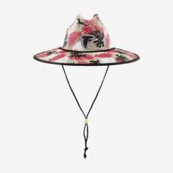 FOCO Atlanta Falcons Floral Printed Straw Hat -Fashion General Store SKNFFLPSTWAF g3