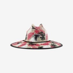 FOCO Atlanta Falcons Floral Printed Straw Hat