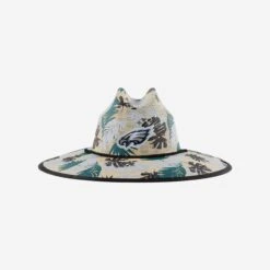 FOCO Philadelphia Eagles Floral Printed Straw Hat