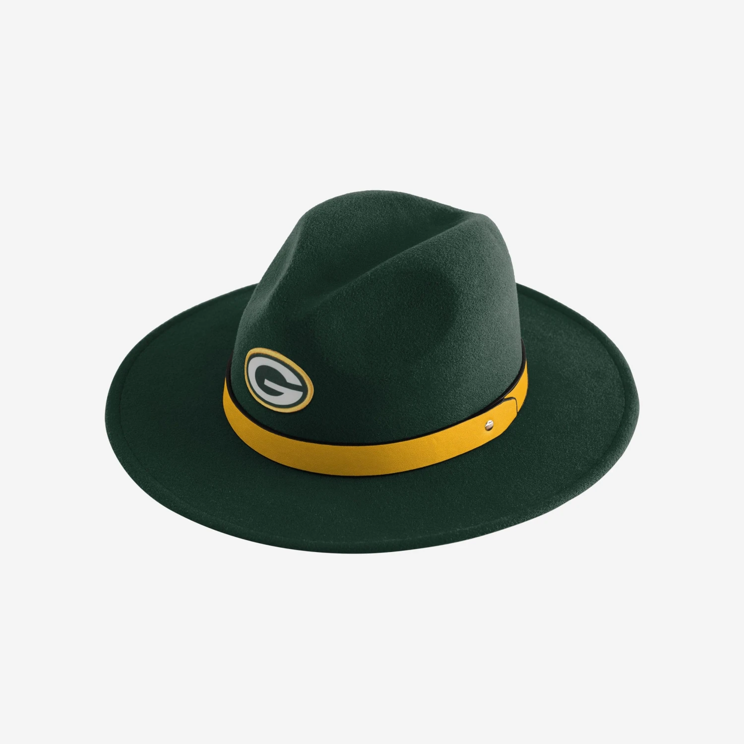 FOCO Green Bay Packers Team Color Fedora 3 FOCO Green Bay Packers Team Color Fedora - Image 3