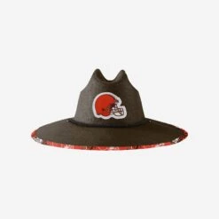 FOCO Cleveland Browns Team Color Straw Hat