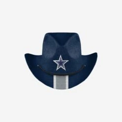 FOCO Dallas Cowboys Team Stripe Cowboy Hat