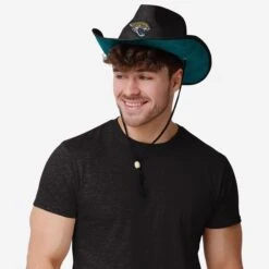 FOCO Jacksonville Jaguars Team Stripe Cowboy Hat -Fashion General Store SKNFTSCBSTWJJ g5