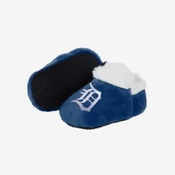 FOCO Detroit Tigers Logo Baby Bootie Slipper -Fashion General Store SLPMBBBYBTDT g3