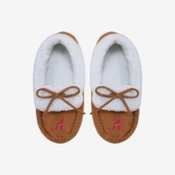 FOCO Alabama Crimson Tide Youth Moccasin Slipper 8 FOCO Alabama Crimson Tide Youth Moccasin Slipper -Fashion General Store SLPNCMOC816ALB g4