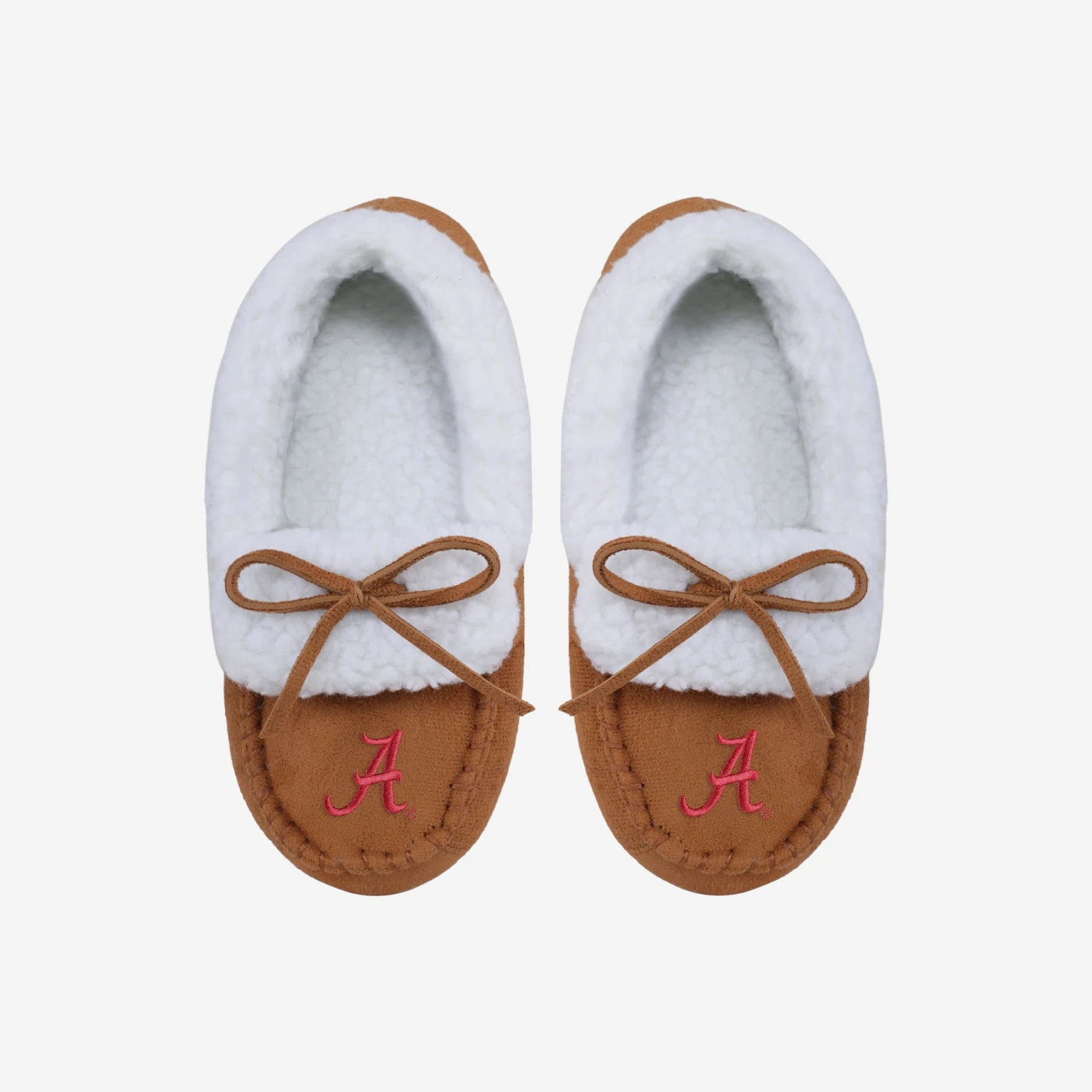 FOCO Alabama Crimson Tide Youth Moccasin Slipper 4 FOCO Alabama Crimson Tide Youth Moccasin Slipper - Image 4