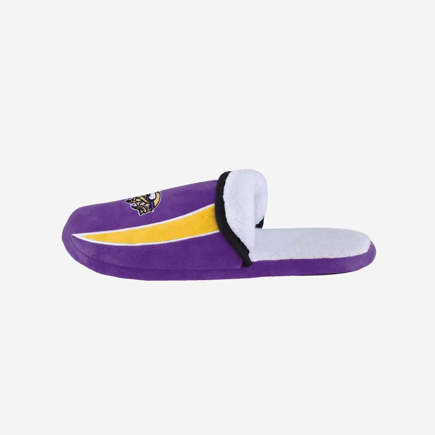 FOCO Minnesota Vikings Sherpa Slide Slipper 1 FOCO Minnesota Vikings Sherpa Slide Slipper