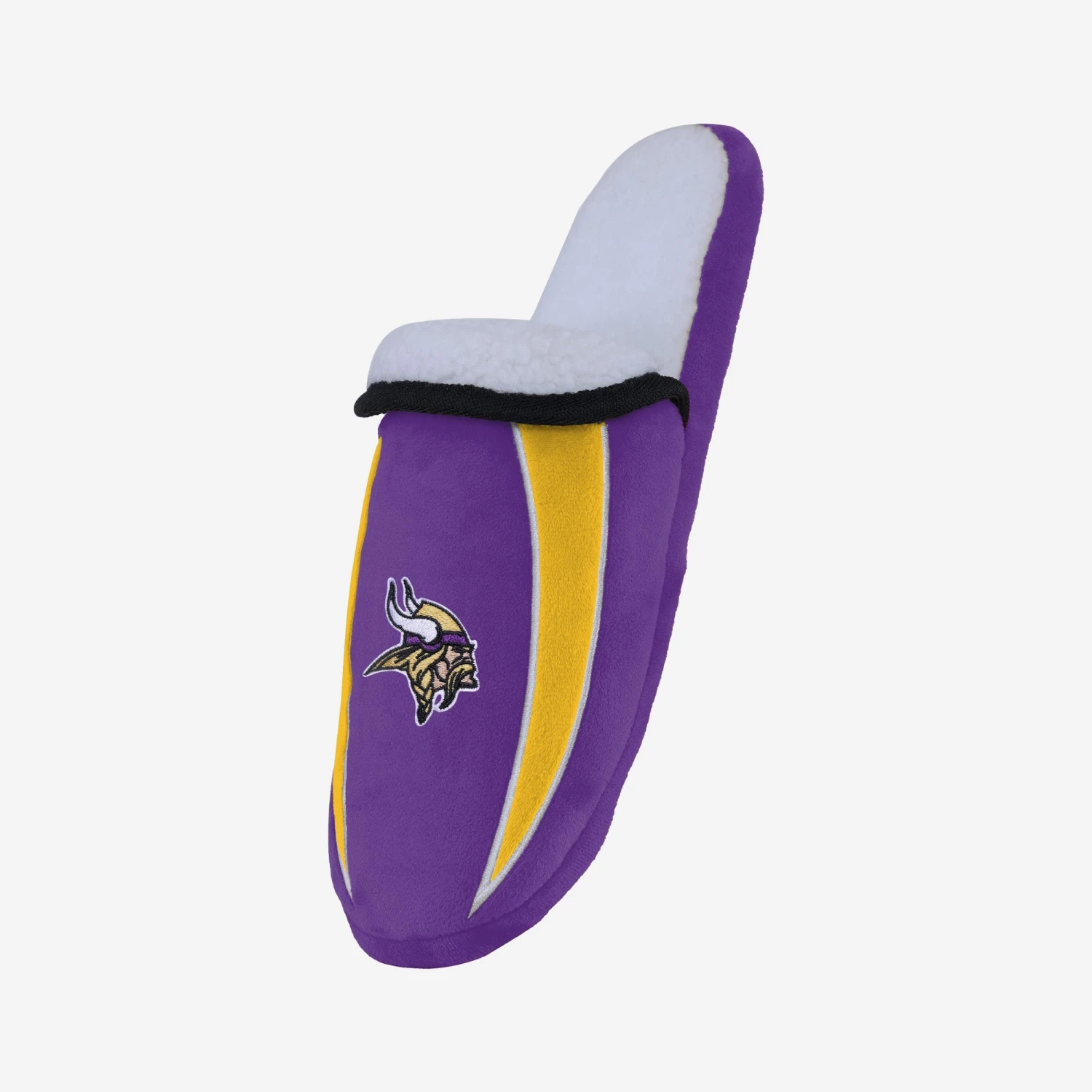 FOCO Minnesota Vikings Sherpa Slide Slipper 2 FOCO Minnesota Vikings Sherpa Slide Slipper - Image 2