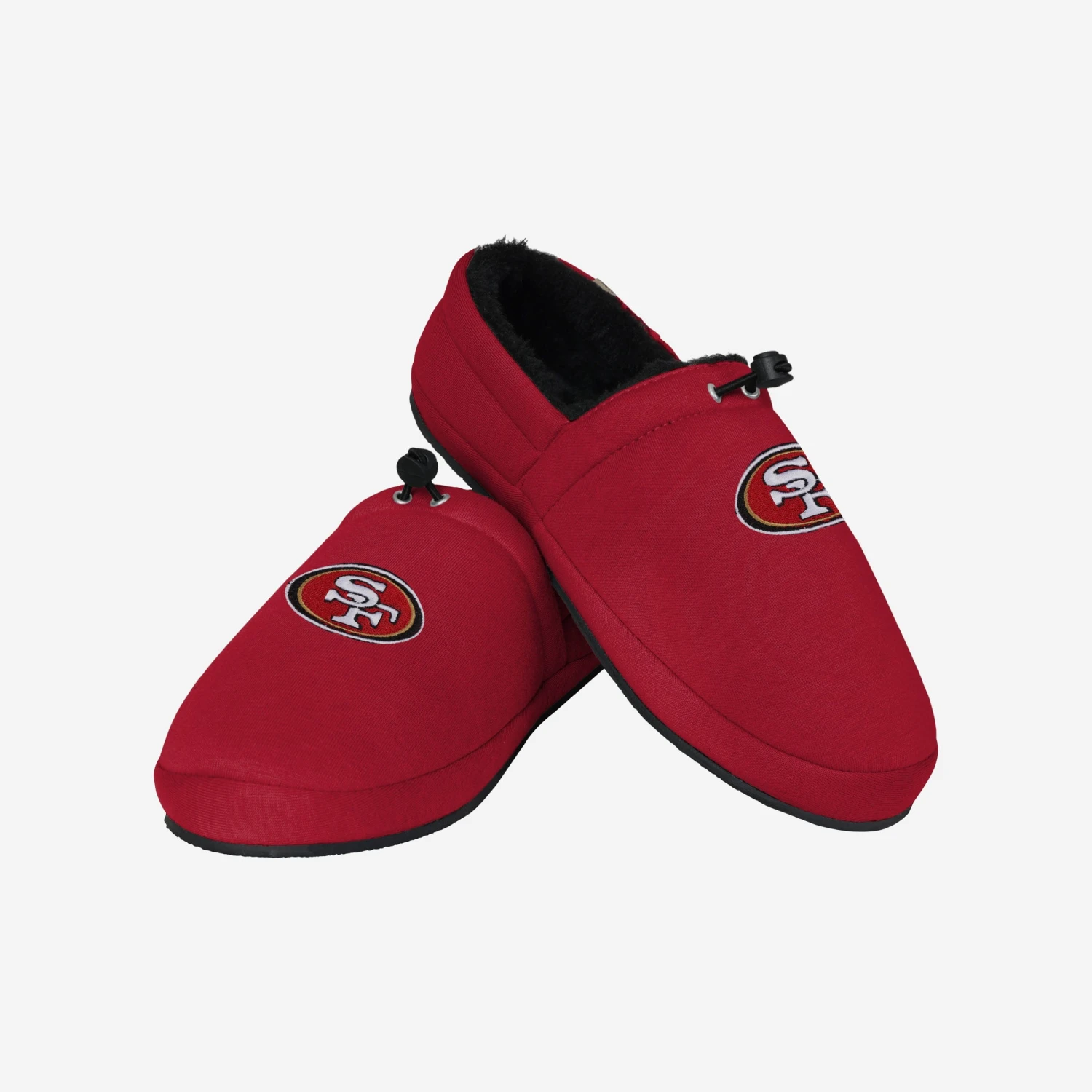 FOCO San Francisco 49ers Big Logo Athletic Moccasin Slipper 3 FOCO San Francisco 49ers Big Logo Athletic Moccasin Slipper - Image 3
