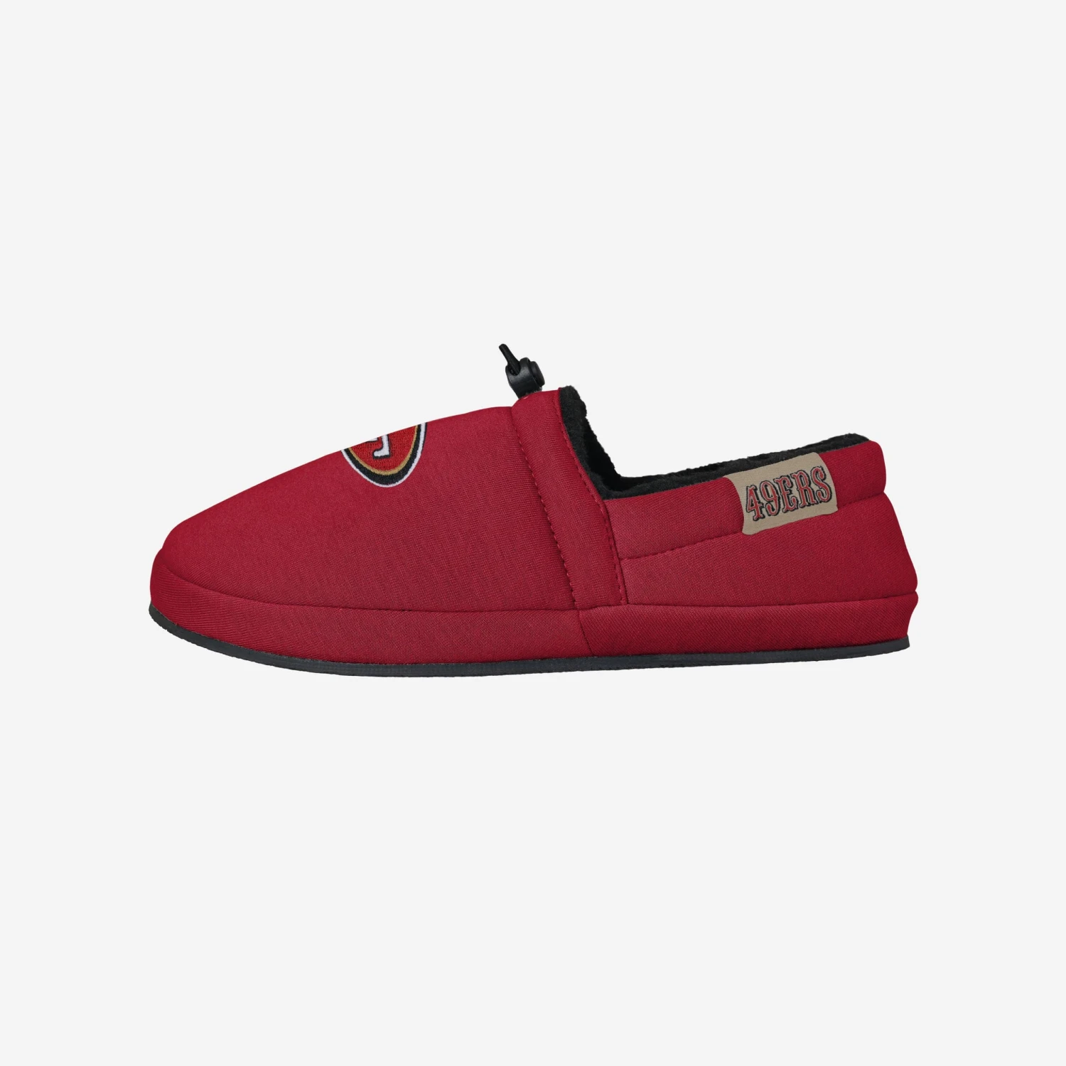 FOCO San Francisco 49ers Big Logo Athletic Moccasin Slipper 1 FOCO San Francisco 49ers Big Logo Athletic Moccasin Slipper