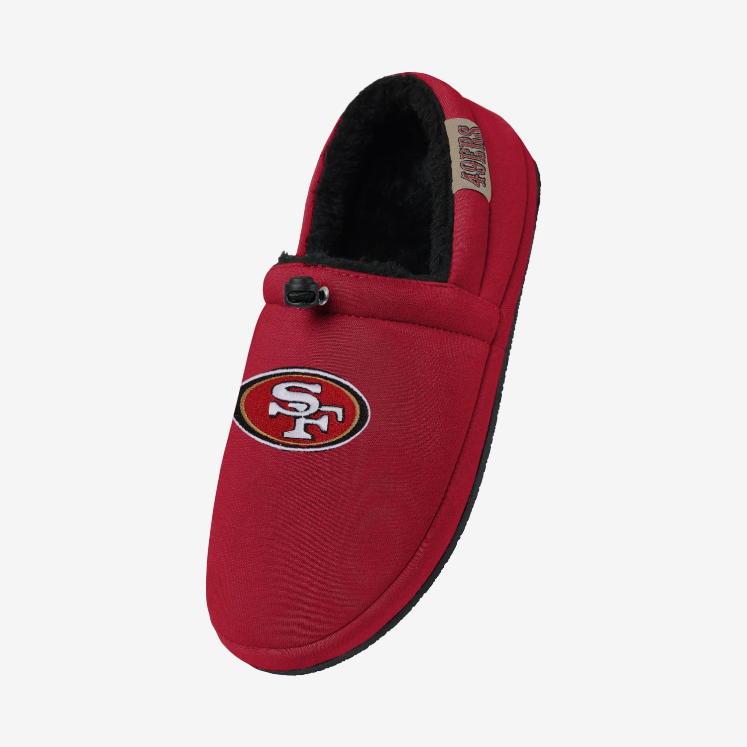 FOCO San Francisco 49ers Big Logo Athletic Moccasin Slipper 2 FOCO San Francisco 49ers Big Logo Athletic Moccasin Slipper - Image 2