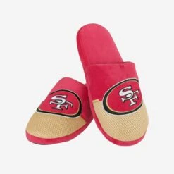 FOCO San Francisco 49Ers Team Logo Staycation Slipper 7 FOCO San Francisco 49Ers Team Logo Staycation Slipper -Fashion General Store SLPNFTLSYCASF g3