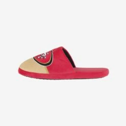 FOCO San Francisco 49Ers Team Logo Staycation Slipper