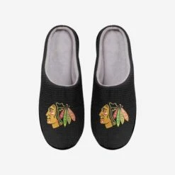 FOCO Chicago Blackhawks Memory Foam Slide Slipper