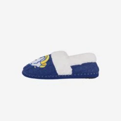 FOCO Los Angeles Rams Womens Team Color Moccasin Slipper