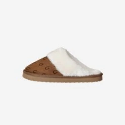 FOCO Indianapolis Colts Womens Repeat Logo Moccasin Slipper