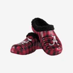 FOCO Alabama Crimson Tide Sherpa Lined Buffalo Check Clog 7 FOCO Alabama Crimson Tide Sherpa Lined Buffalo Check Clog -Fashion General Store SNMNNCBFSHMDGALB g3