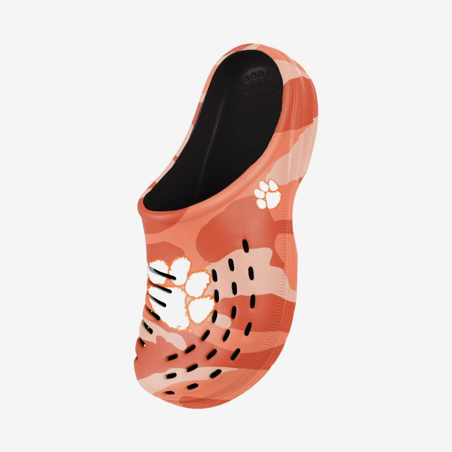 FOCO Clemson Tigers Tonal Camo Clog 2 FOCO Clemson Tigers Tonal Camo Clog - Image 2