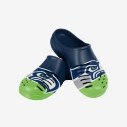 FOCO Seattle Seahawks Colorblock Big Logo Clog -Fashion General Store SNMNNFCBLMDGSS g3