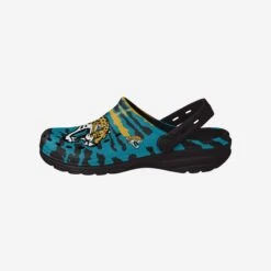 FOCO Jacksonville Jaguars Tie-Dye Clog With Strap