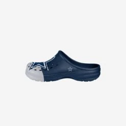 FOCO Dallas Cowboys Youth Colorblock Big Logo Clog