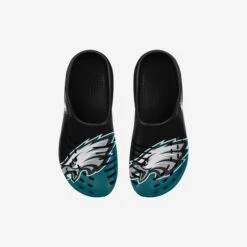 FOCO Philadelphia Eagles Youth Colorblock Big Logo Clog -Fashion General Store SNNFCBLMDG816PE g4