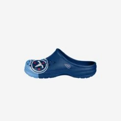 FOCO Tennessee Titans Youth Colorblock Big Logo Clog