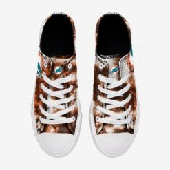 FOCO Miami Dolphins Womens Low Top Tie-Dye Canvas Shoe -Fashion General Store SNWMNFLTTDYMD g3