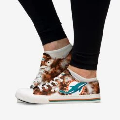 FOCO Miami Dolphins Womens Low Top Tie-Dye Canvas Shoe -Fashion General Store SNWMNFLTTDYMD g4