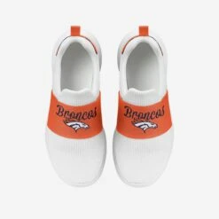 FOCO Denver Broncos Womens Script Wordmark White Slip On Sneakers 8 FOCO Denver Broncos Womens Script Wordmark White Slip On Sneakers -Fashion General Store SNWMNFSWWHSODB g4