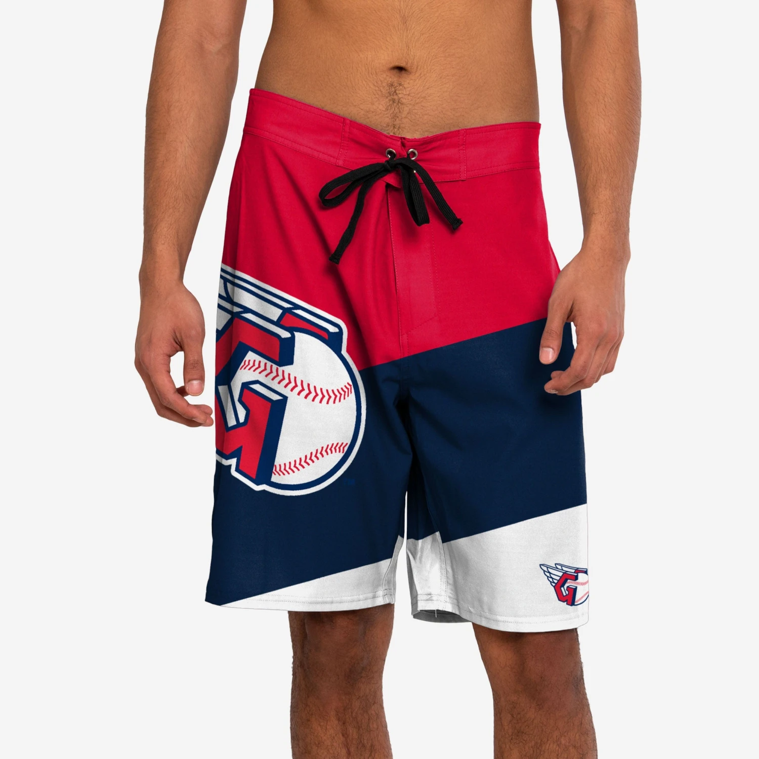 FOCO Cleveland Guardians Color Dive Boardshort 1 FOCO Cleveland Guardians Color Dive Boardshort