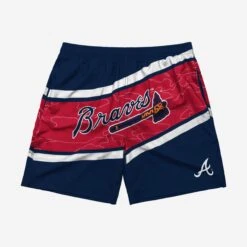 FOCO Atlanta Braves Big Wordmark Swimming Trunks -Fashion General Store SRTMBWMSMTKAB g3