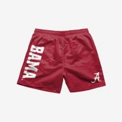 FOCO Alabama Crimson Tide Solid Wordmark 5.5" Swimming Trunks 5 FOCO Alabama Crimson Tide Solid Wordmark 5.5" Swimming Trunks -Fashion General Store SRTNCBWSSMTKALB g3