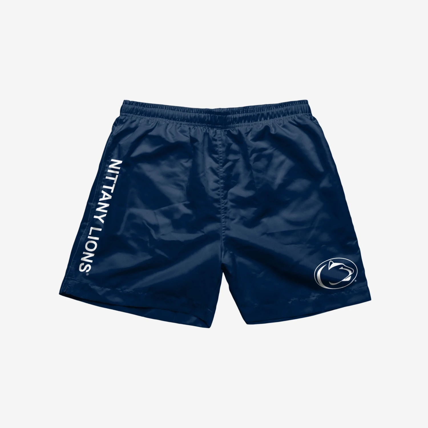 FOCO Penn State Nittany Lions Solid Wordmark 5.5" Swimming Trunks 3 FOCO Penn State Nittany Lions Solid Wordmark 5.5" Swimming Trunks - Image 3
