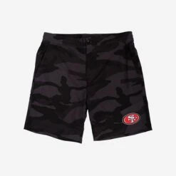 FOCO San Francisco 49ers Nightcap Camo Walking Shorts -Fashion General Store SRTNFBCMOSF g3