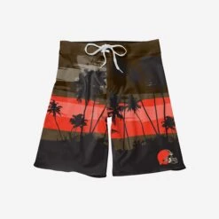 FOCO Cleveland Browns Sunset Boardshorts -Fashion General Store SRTNFBDSUNCL g3