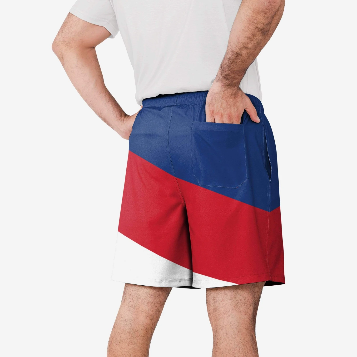 FOCO Buffalo Bills Colorblock Double Down Liner Training Shorts 2 FOCO Buffalo Bills Colorblock Double Down Liner Training Shorts - Image 2