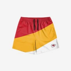 FOCO Kansas City Chiefs Colorblock Double Down Liner Training Shorts -Fashion General Store SRTNFCBTRLNKC g3