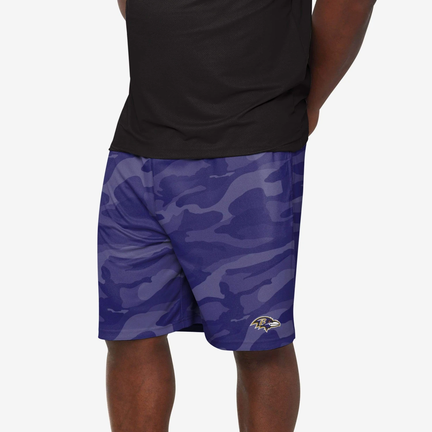 FOCO Baltimore Ravens Cool Camo Training Shorts 1 FOCO Baltimore Ravens Cool Camo Training Shorts