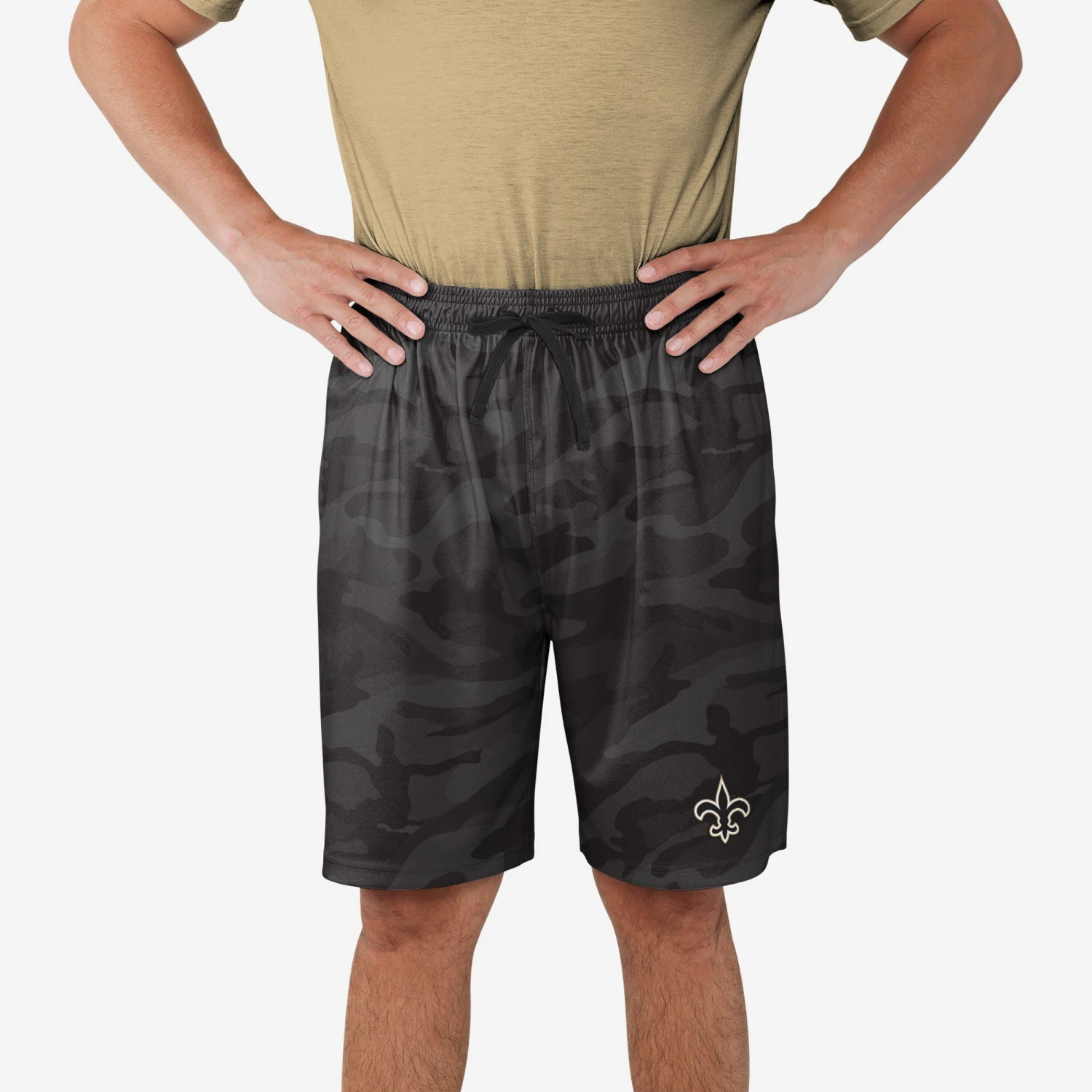 FOCO New Orleans Saints Cool Camo Training Shorts 1 FOCO New Orleans Saints Cool Camo Training Shorts