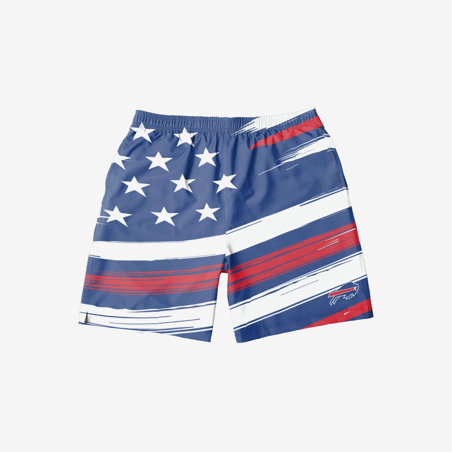 FOCO Buffalo Bills Americana Swimming Trunks 3 FOCO Buffalo Bills Americana Swimming Trunks - Image 3