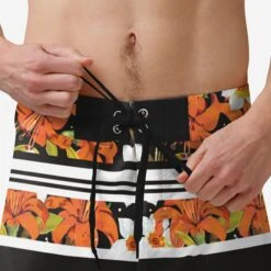 FOCO Anaheim Ducks Floral Stripe Boardshorts 7 FOCO Anaheim Ducks Floral Stripe Boardshorts -Fashion General Store SRTNHBDFLRSTPADK g4
