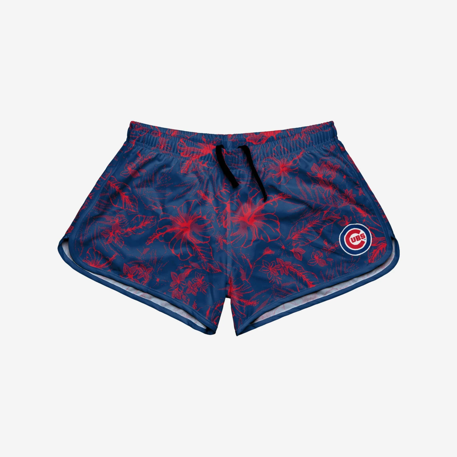 FOCO Chicago Cubs Womens Island Vibes Shorts 2 FOCO Chicago Cubs Womens Island Vibes Shorts - Image 2