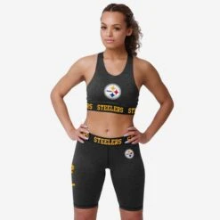 FOCO Pittsburgh Steelers Womens Team Color Static Bike Shorts 8 FOCO Pittsburgh Steelers Womens Team Color Static Bike Shorts -Fashion General Store SRTWMNFTCSTBKPS g4
