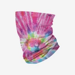 FOCO St Louis Cardinals Pastel Tie-Dye Gaiter Scarf