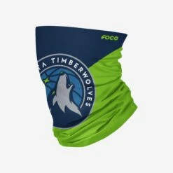 FOCO Minnesota Timberwolves Big Logo Gaiter Scarf