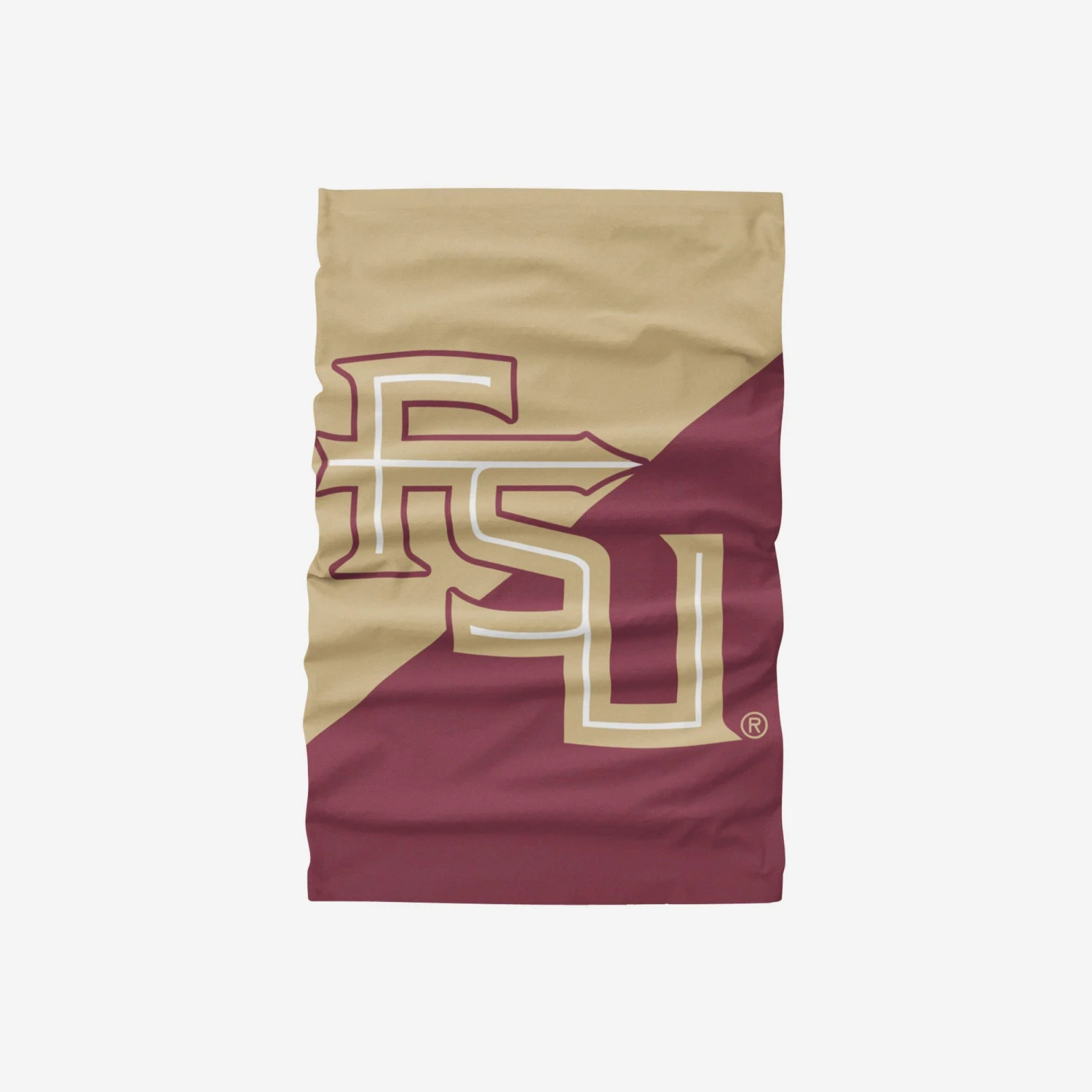 FOCO Florida State Seminoles Big Logo Gaiter Scarf 2 FOCO Florida State Seminoles Big Logo Gaiter Scarf - Image 2