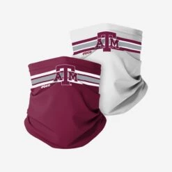 FOCO Texas A&M Aggies Stitched 2 Pack Gaiter Scarf