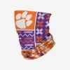 FOCO Clemson Tigers Busy Block Gaiter Scarf